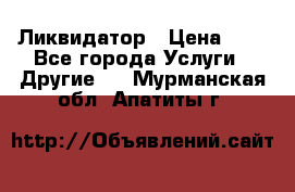 Ликвидатор › Цена ­ 1 - Все города Услуги » Другие   . Мурманская обл.,Апатиты г.